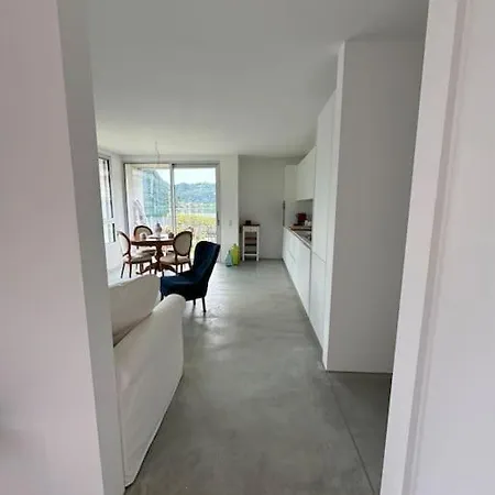 Neue Gartenwohnung Mit Sicht Auf Den Luganersee Ponte Tresa Exterior photo