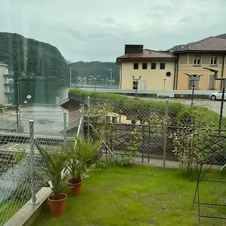 Neue Gartenwohnung Mit Sicht Auf Den Luganersee Ponte Tresa Exterior photo