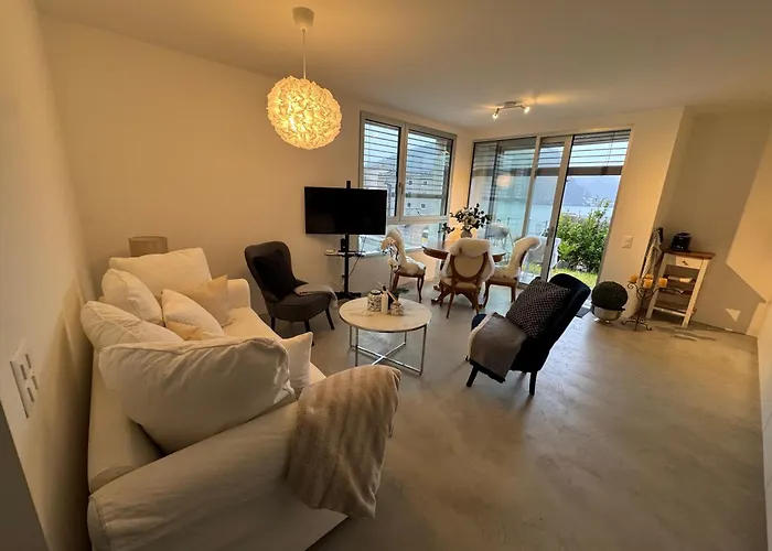 Neue Gartenwohnung Mit Sicht Auf Den Luganersee