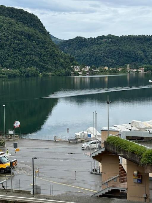 Apartment Neue Gartenwohnung Mit Sicht Auf Den Luganersee *