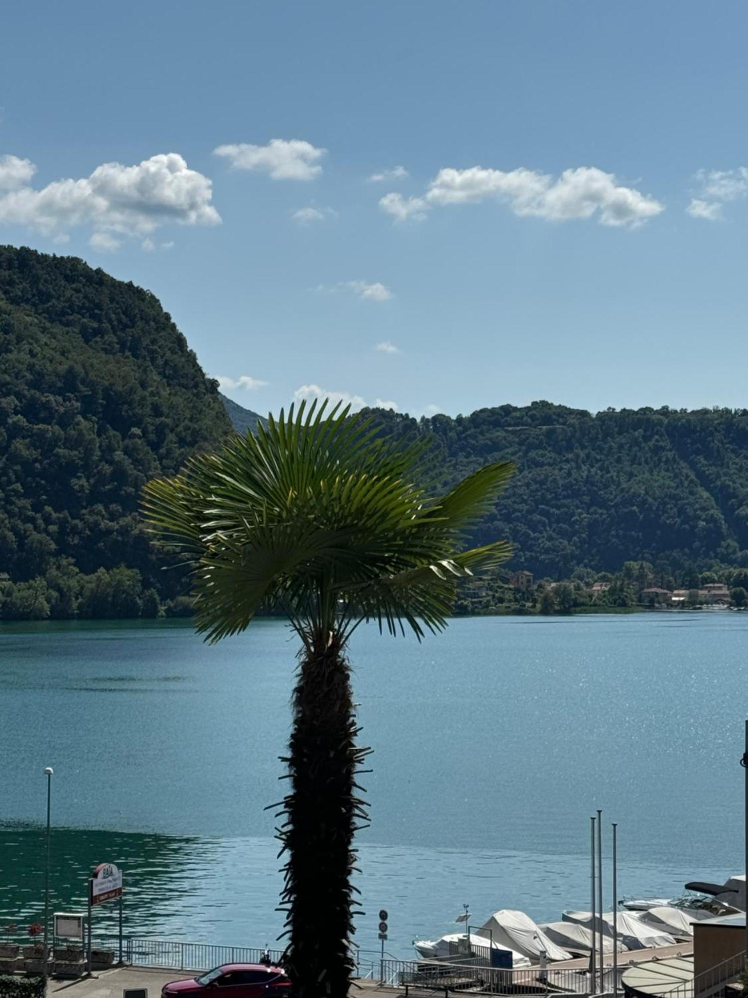 Neue Gartenwohnung Mit Sicht Auf Den Luganersee Apartment