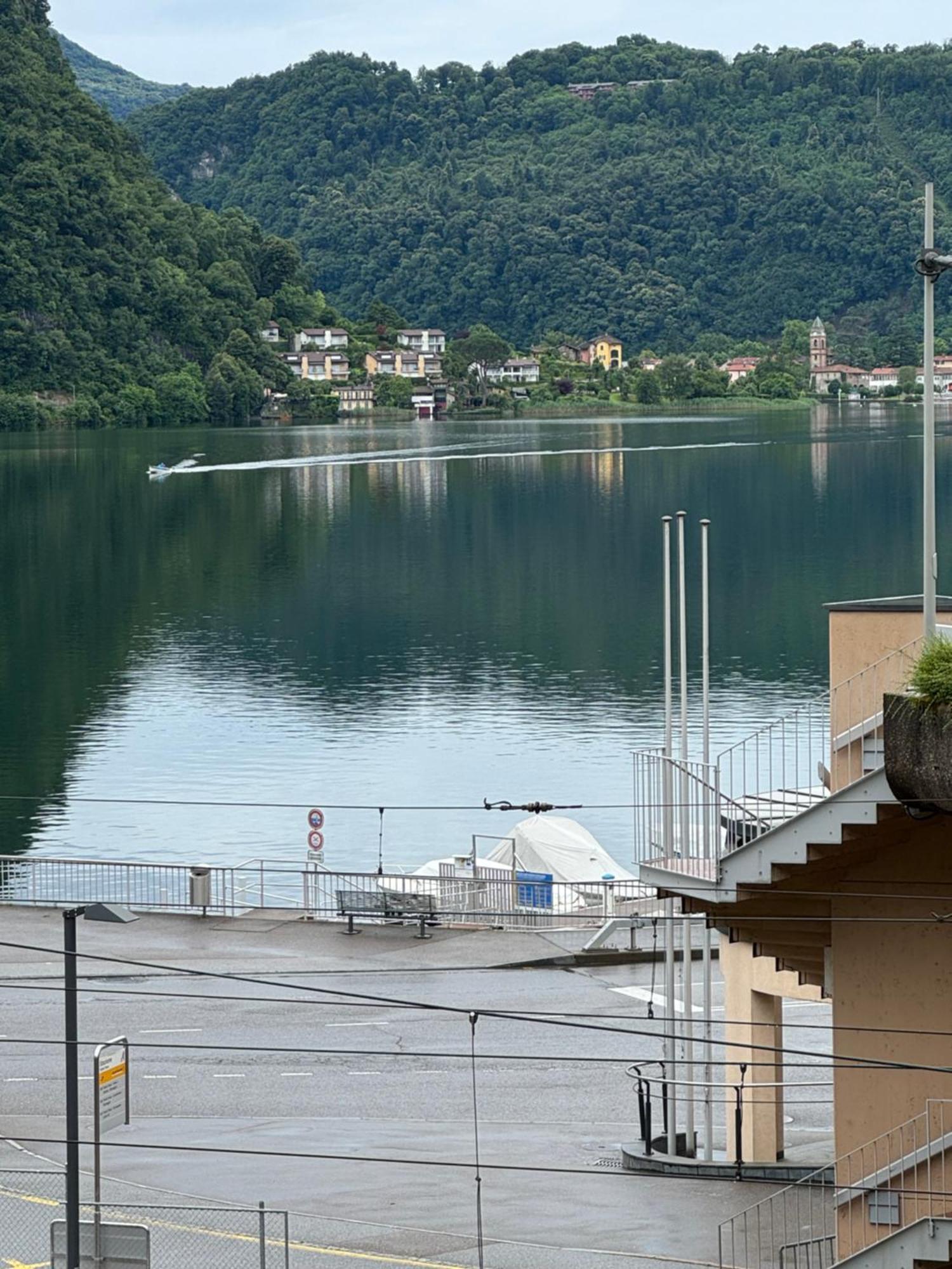 Apartment Neue Gartenwohnung Mit Sicht Auf Den Luganersee *